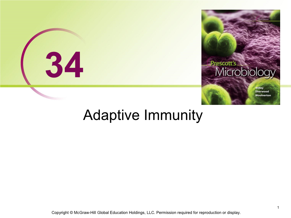 Adaptive Immunity