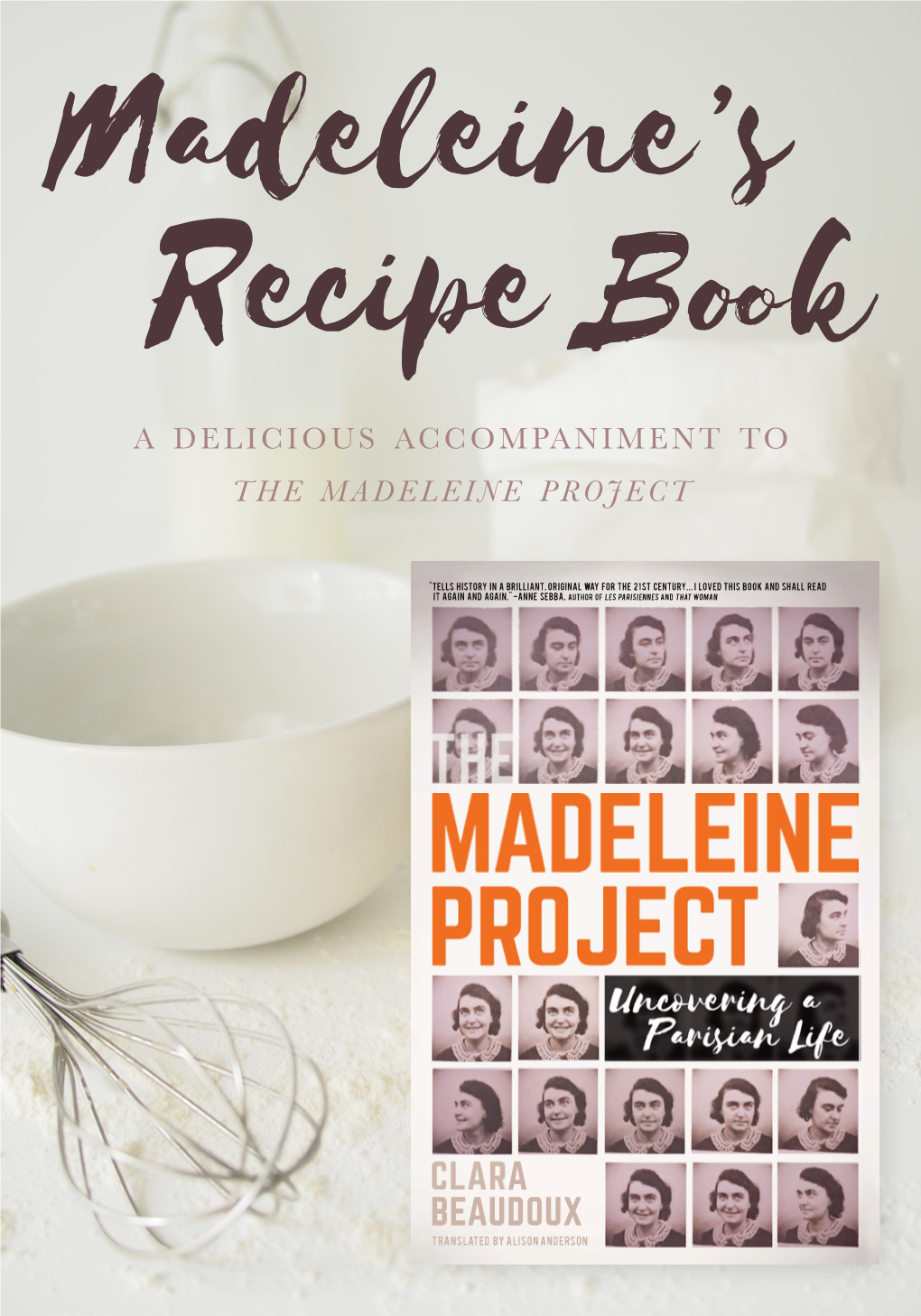 Madeleine's Recipe Book