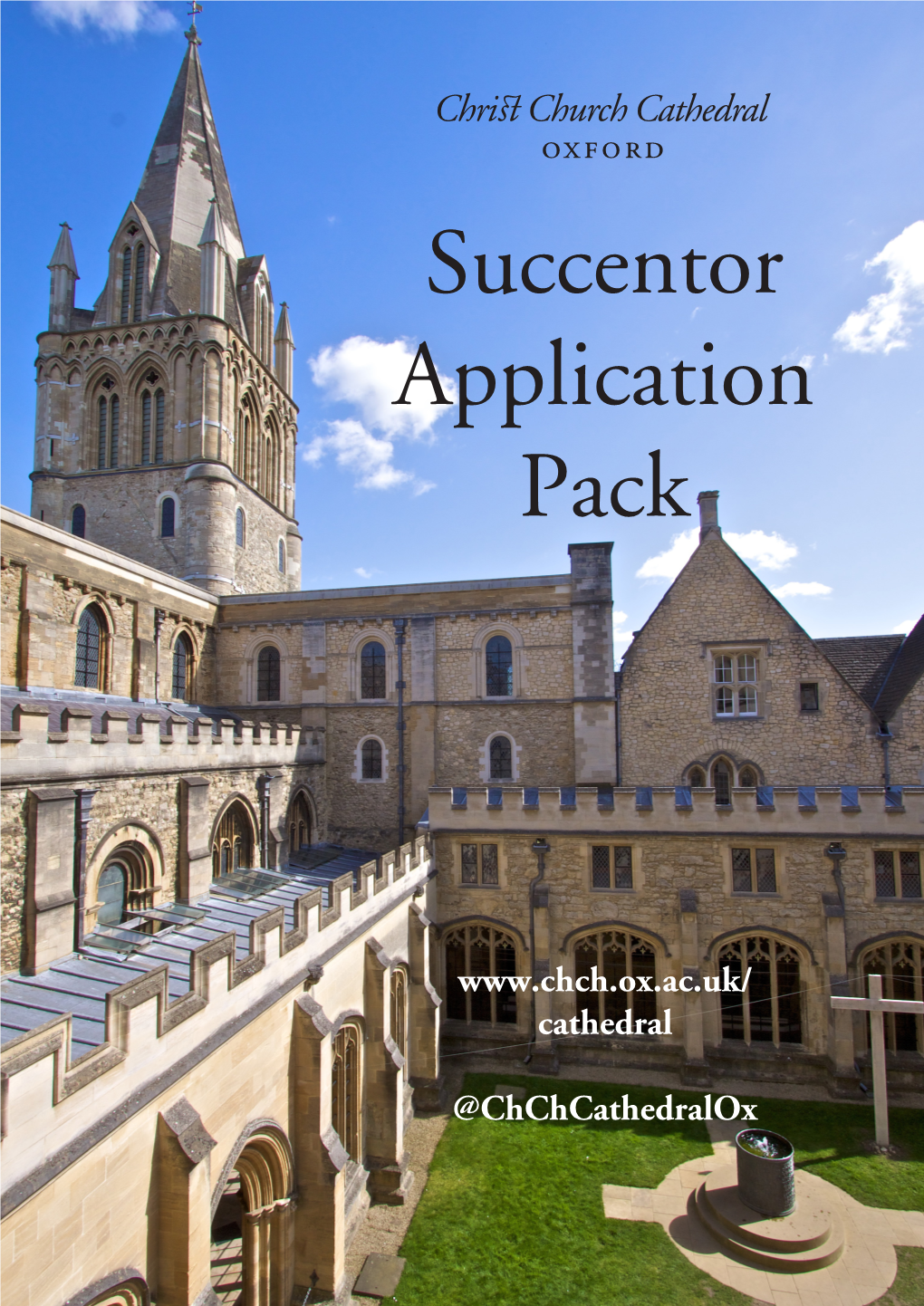 Succentor Application Pack