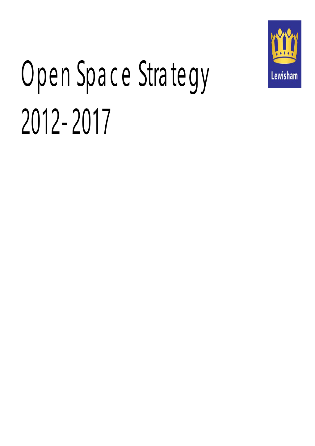 Open Space Strategy 2012- 2017