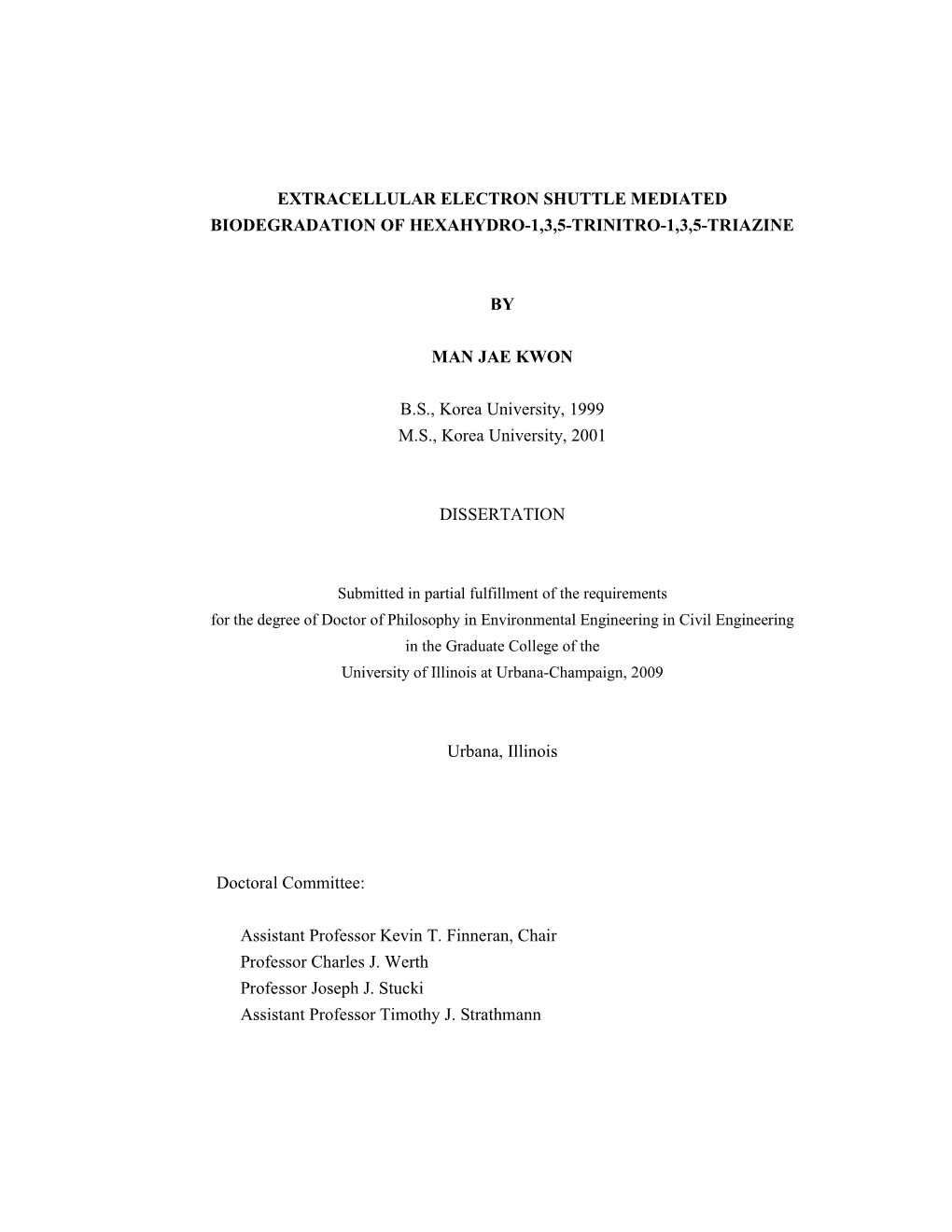 Extracellular Electron Shuttle Mediated