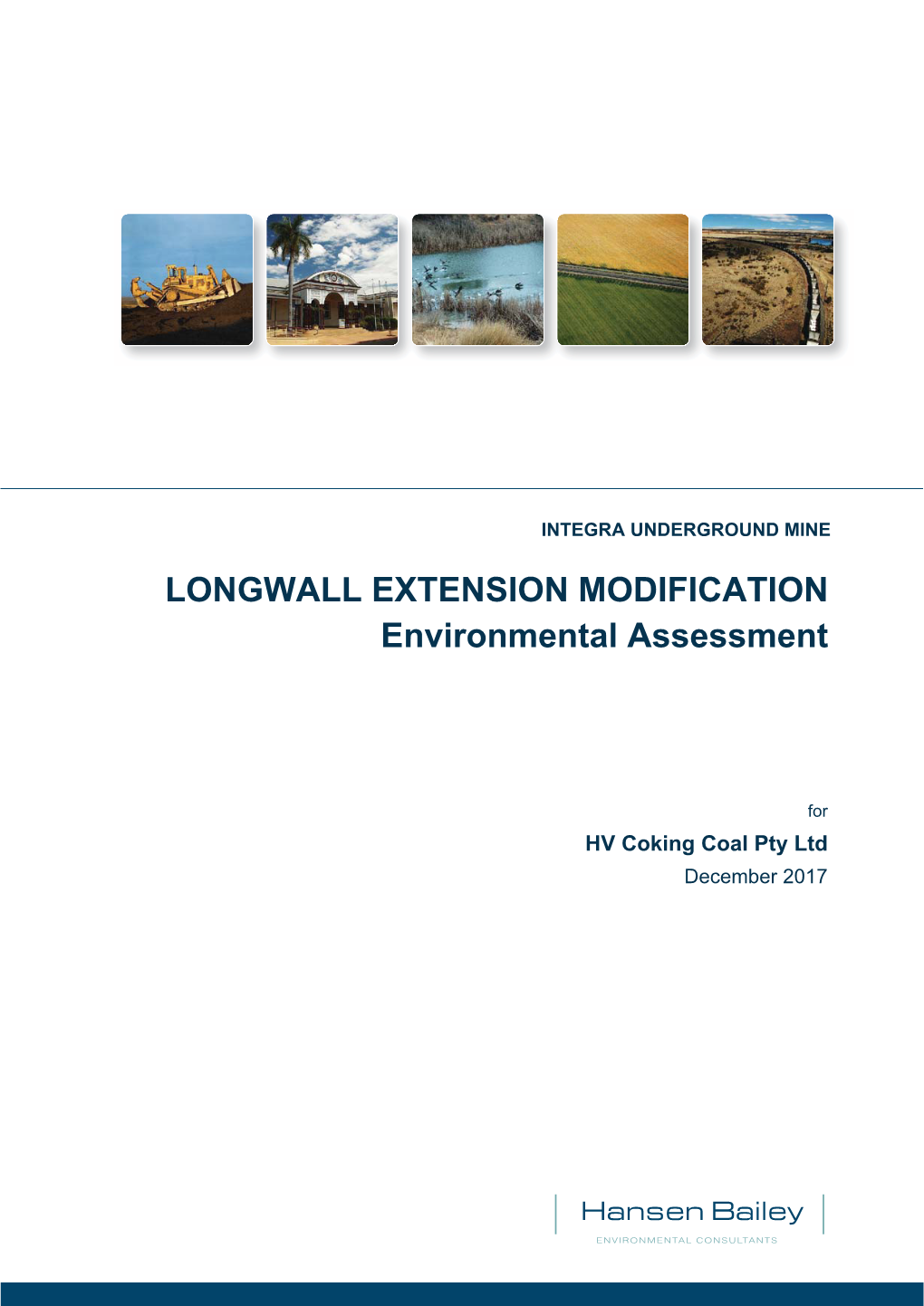 Integra Underground Mine Longwall Extension Modification