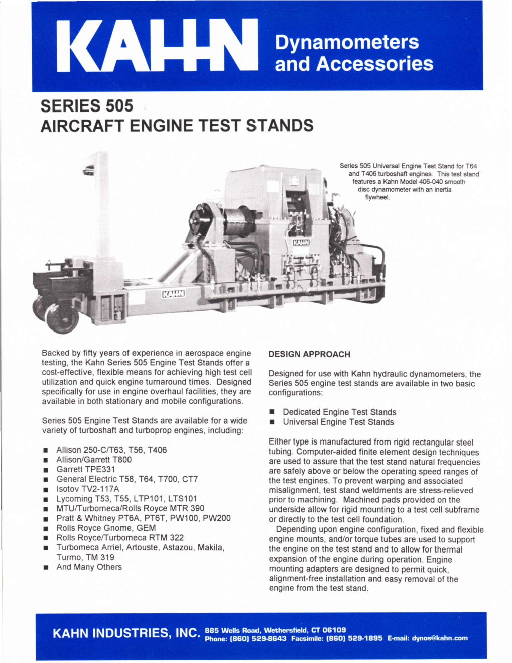 505 Test Stand Brochure