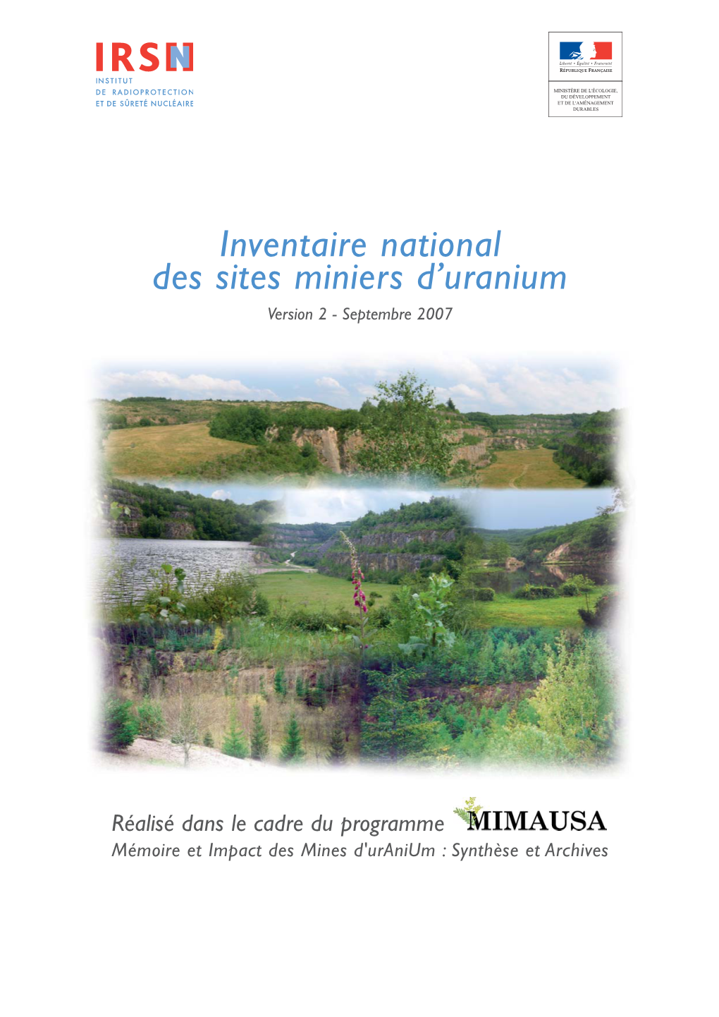 Inventaire National Des Sites Miniers D'uranium