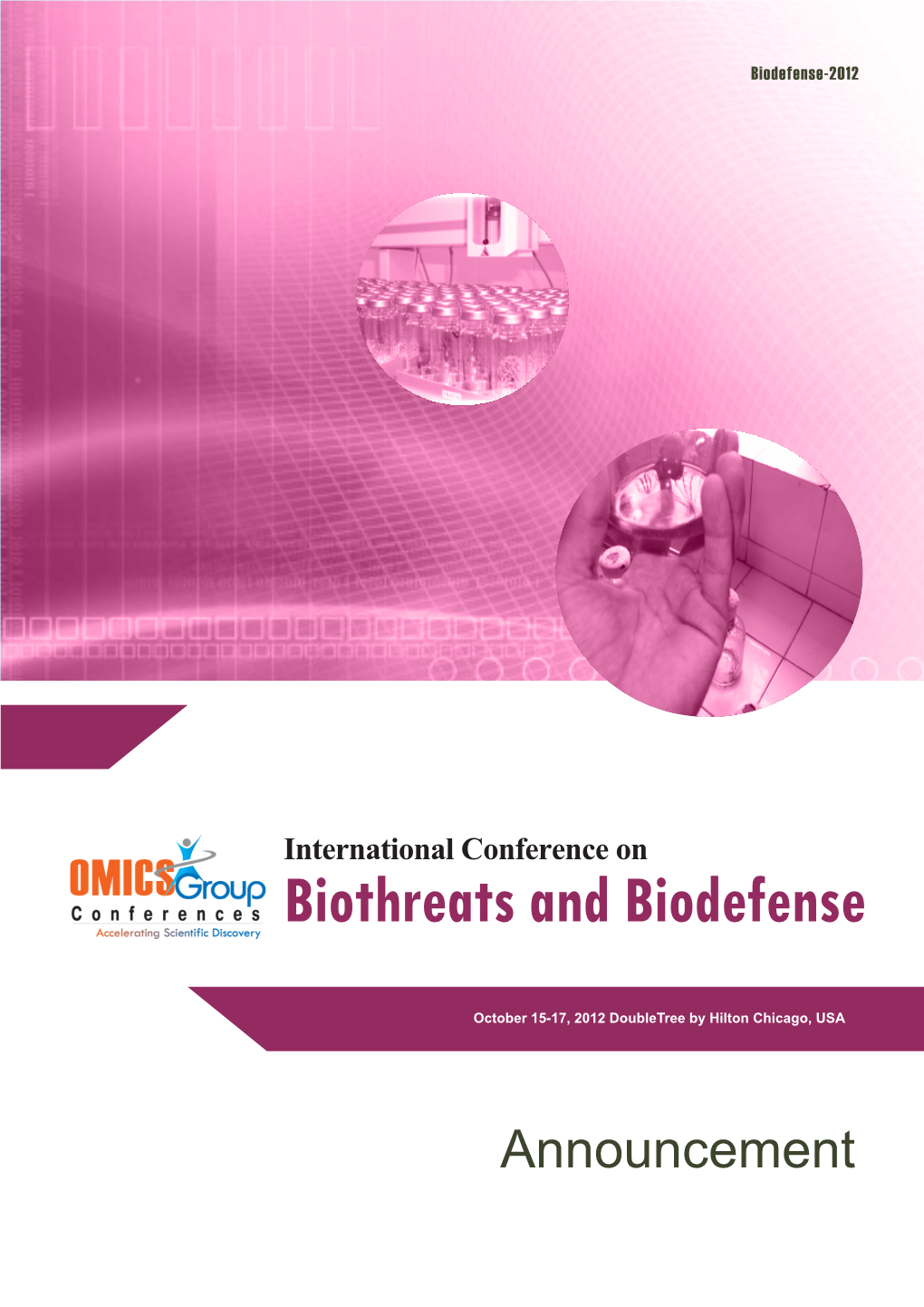 Biothreats and Biodefense