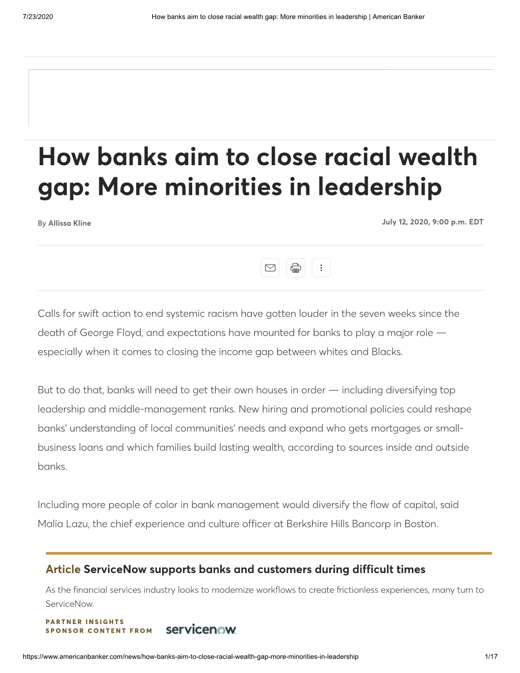 How Banks Aim to Close Racial Wealth Gap: More Minorities in Leadership | American Banker