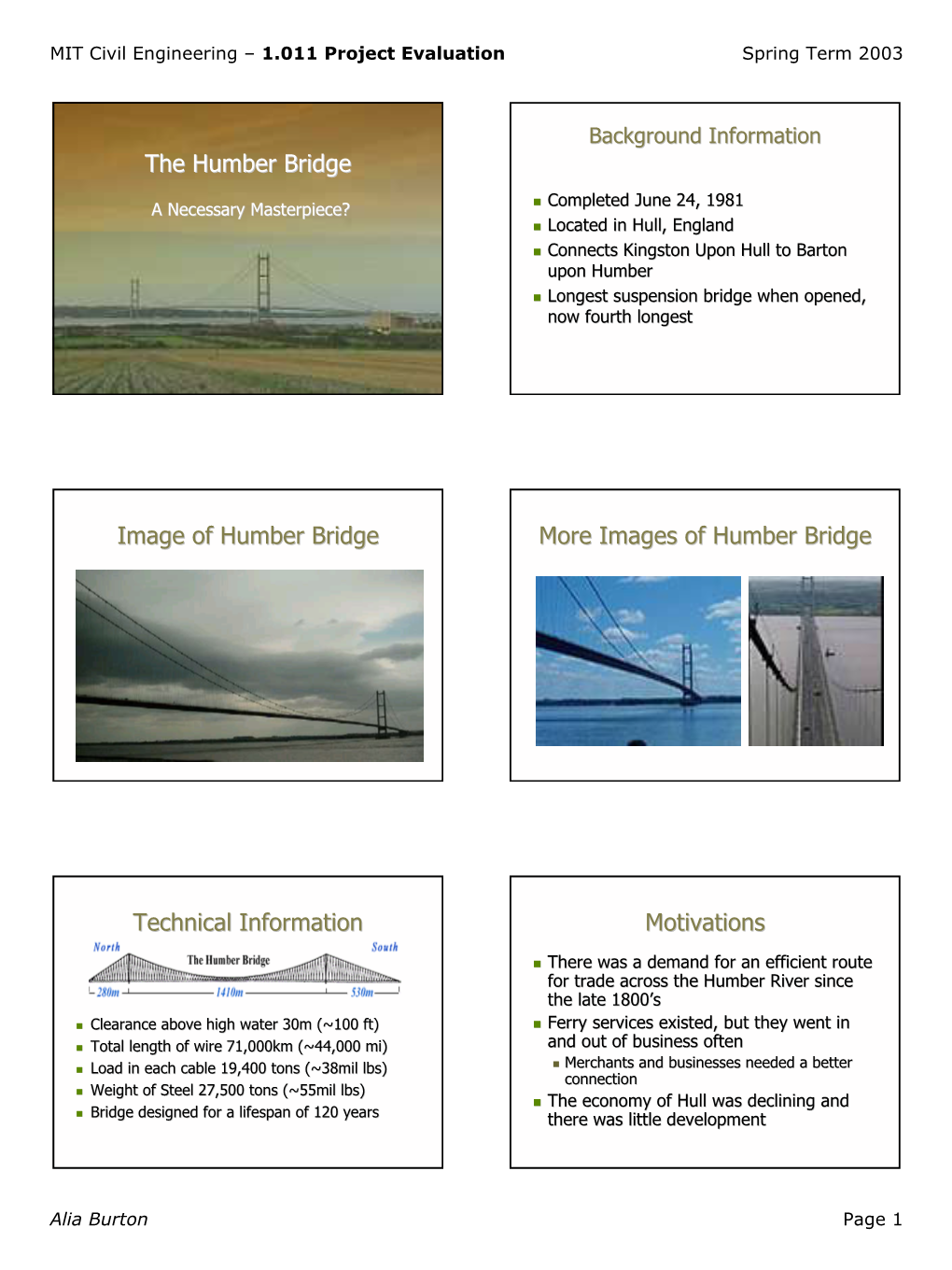 The Humber Bridge Image of Humber Bridge More Images Of