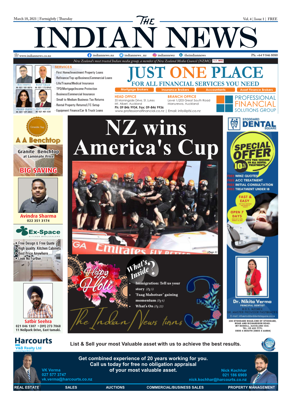 NZ Wins America's Cup