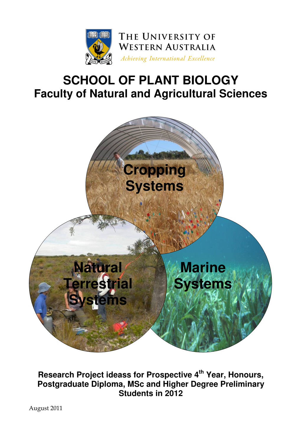The School of Plant Biology