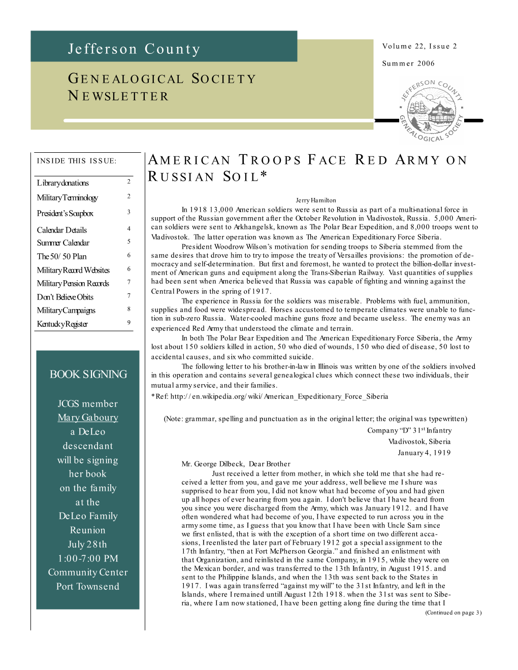 Newsletter,Summer 2006-98