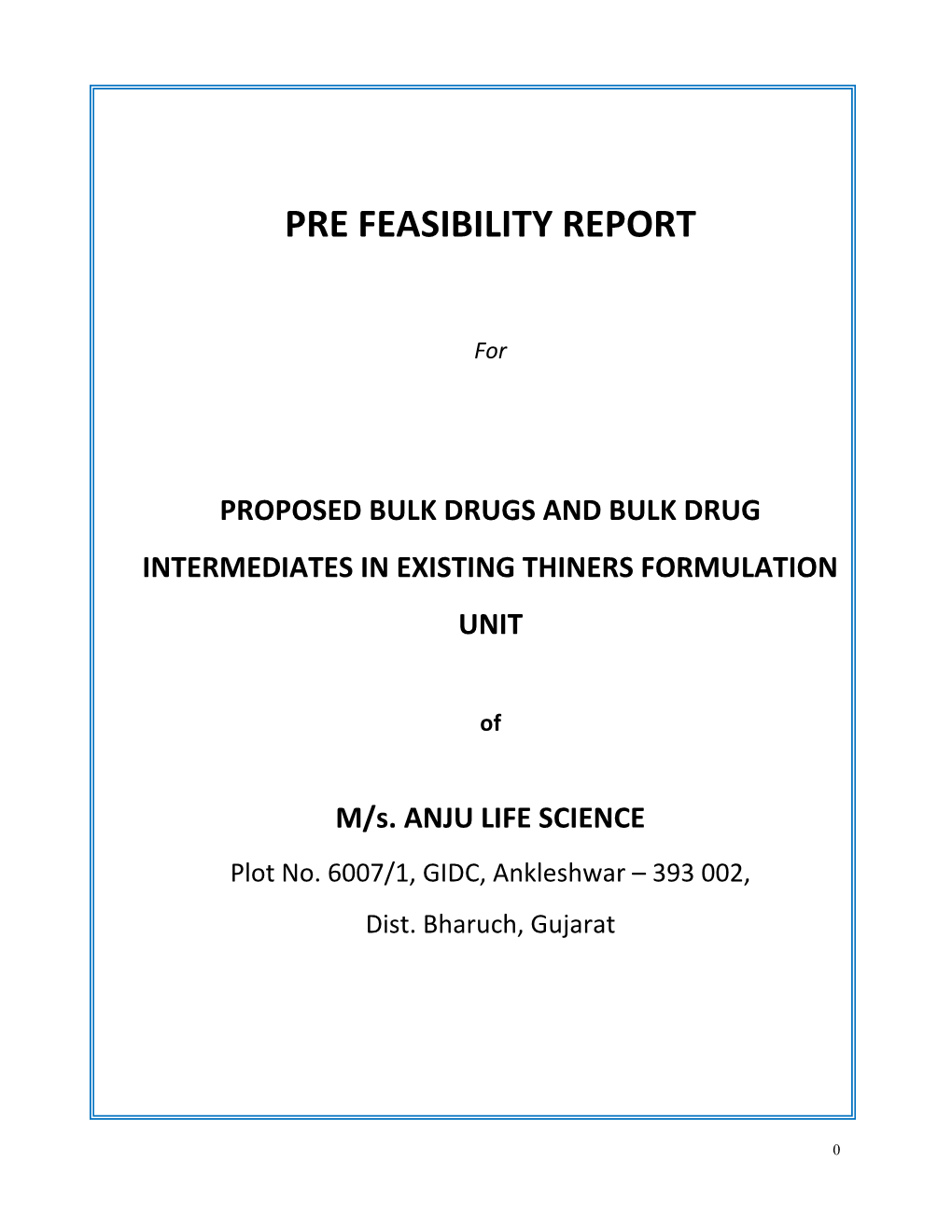 Project Feasibility Report
