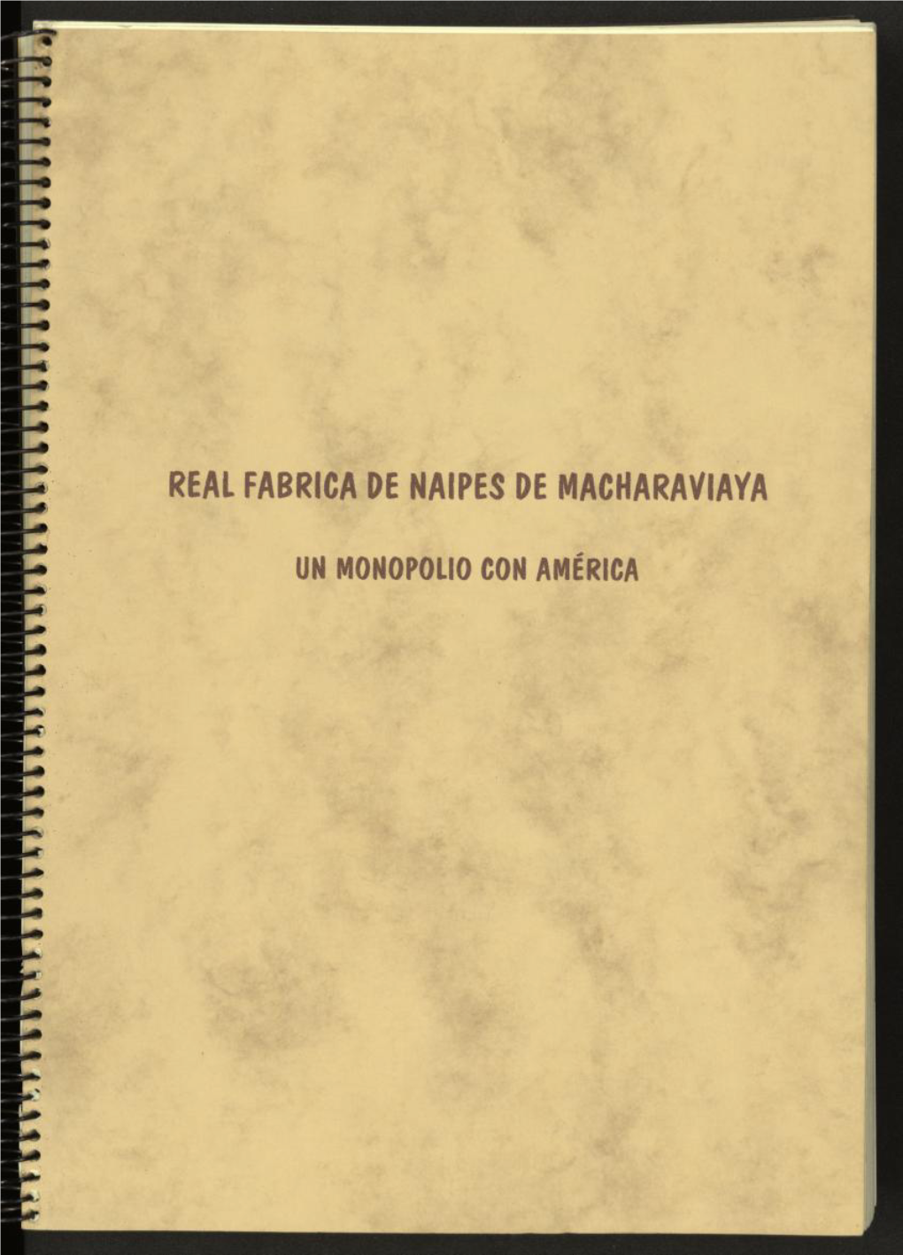Real Fabrica De Naipes De Macharaviaya