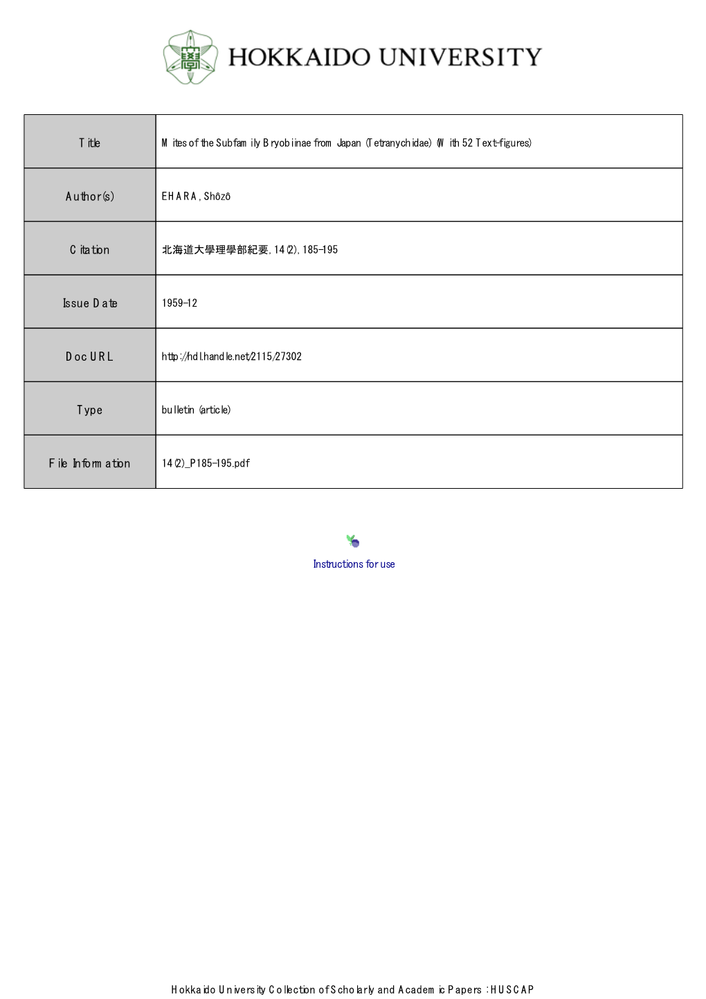 Tetranychidae) (With 52 Text-Figures)