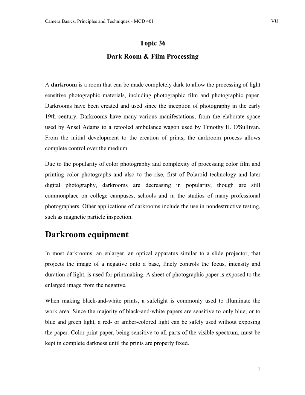 Word Sample Document