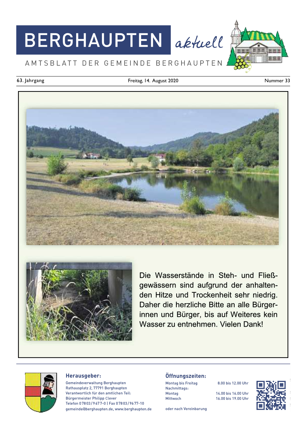 Zum Amtsblatt KW33 2020