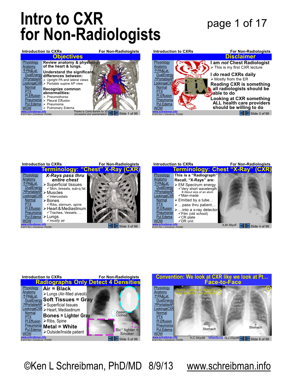 Intro to Radiology