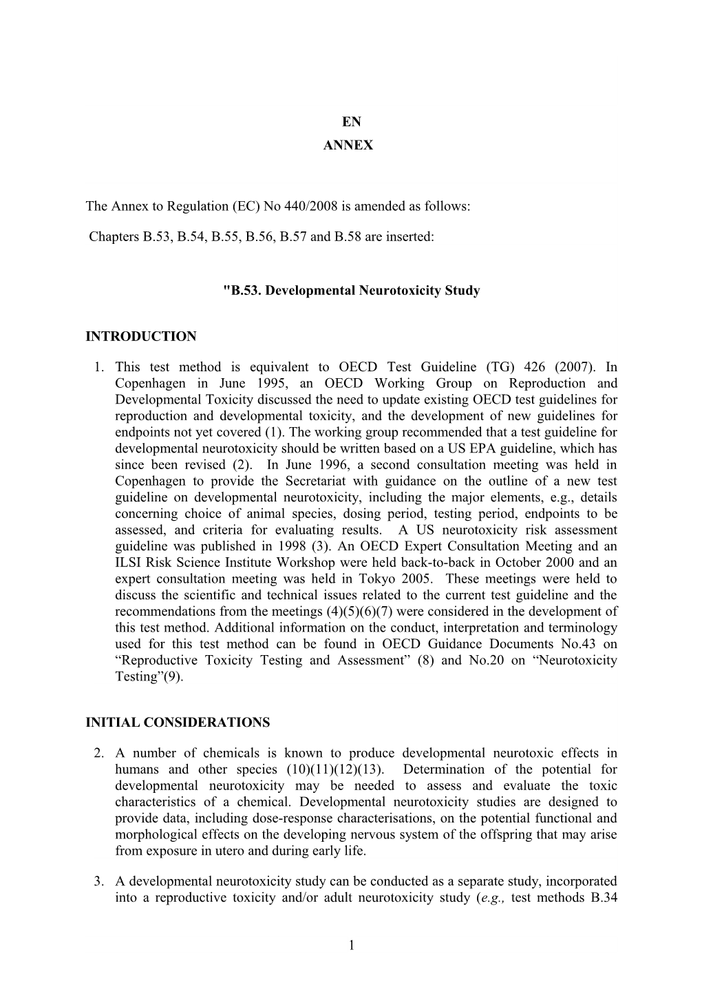 The Annex to Regulation (EC) No 440/2008 Is Amended As Follows