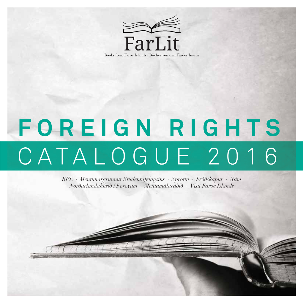 Farlit Foreign Rights Catalog 2016