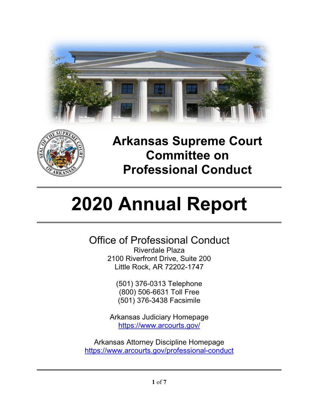 2020 Annual Report