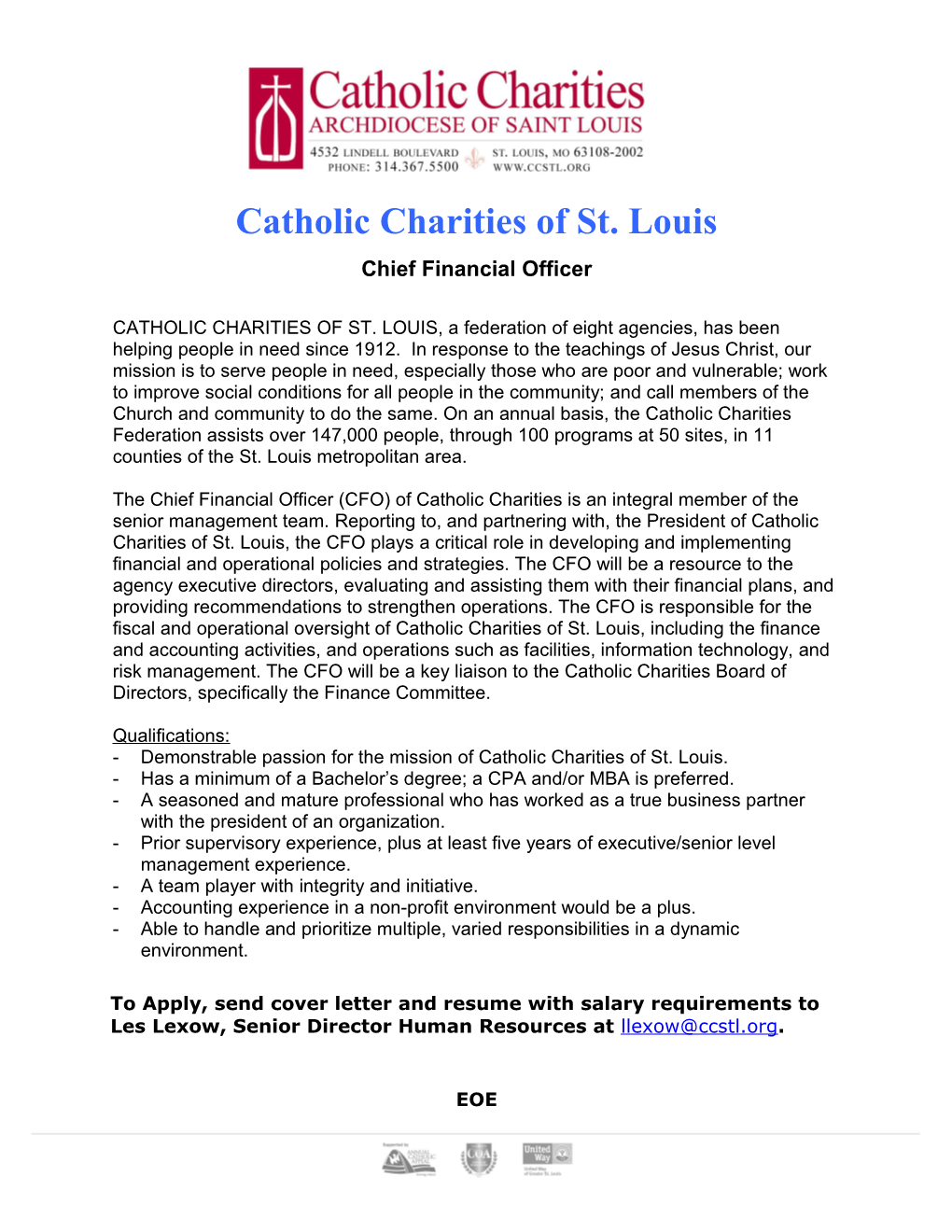 Catholic Charities of St. Louis