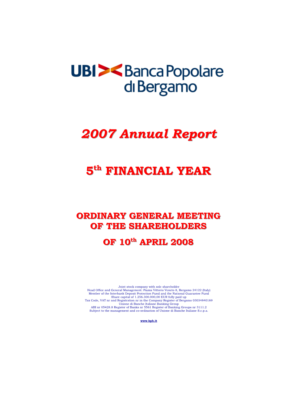 2007 Annual Report