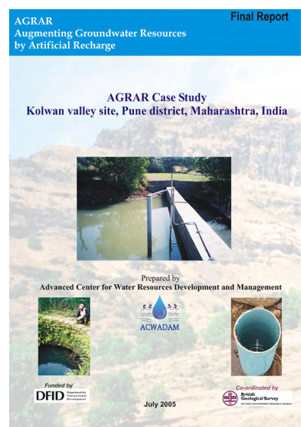 Detailed Case Study of Kolwan Valley, Mulshi Taluka, Pune District, India