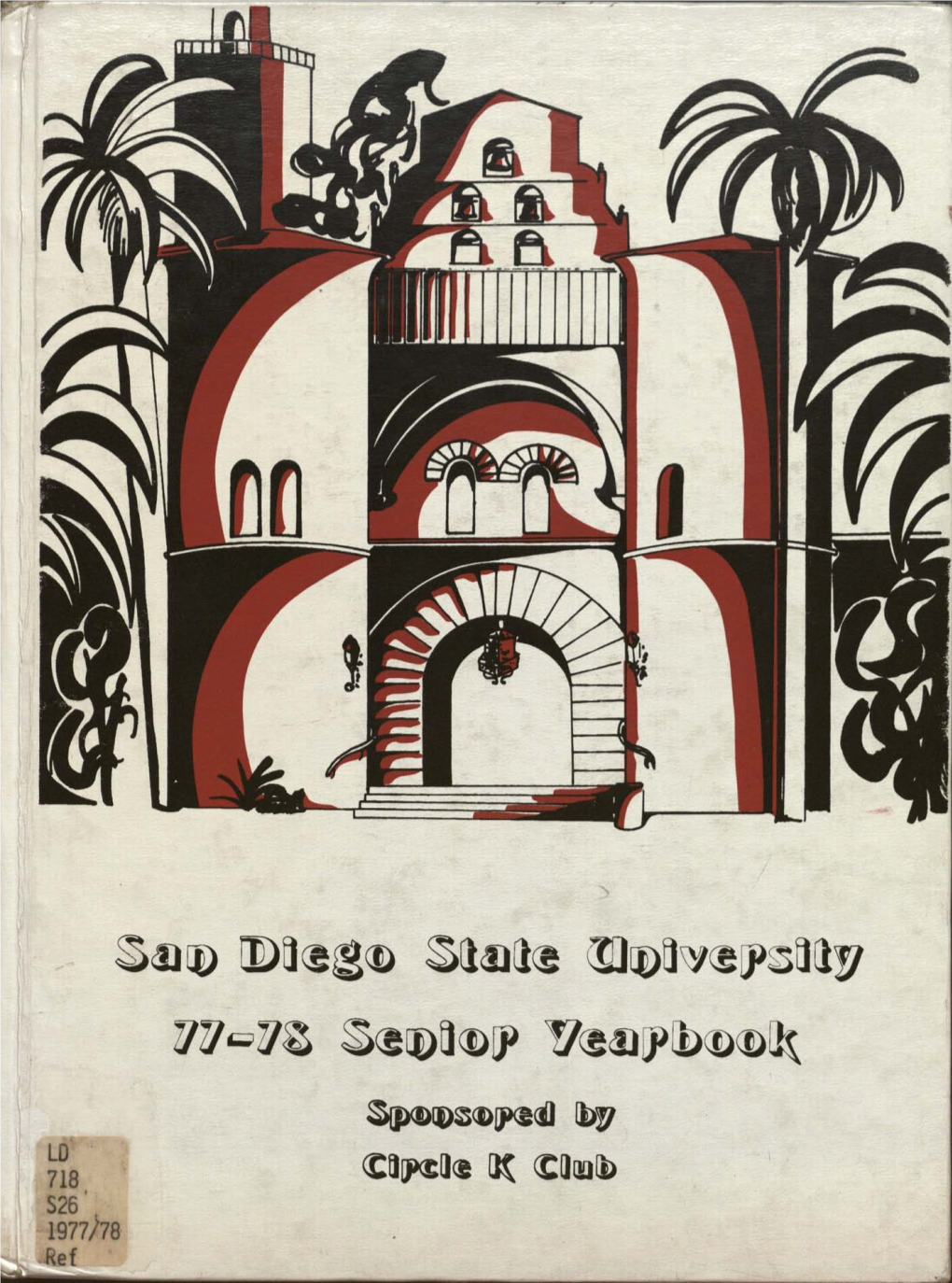 "San Diego State University Senior Yearbook"