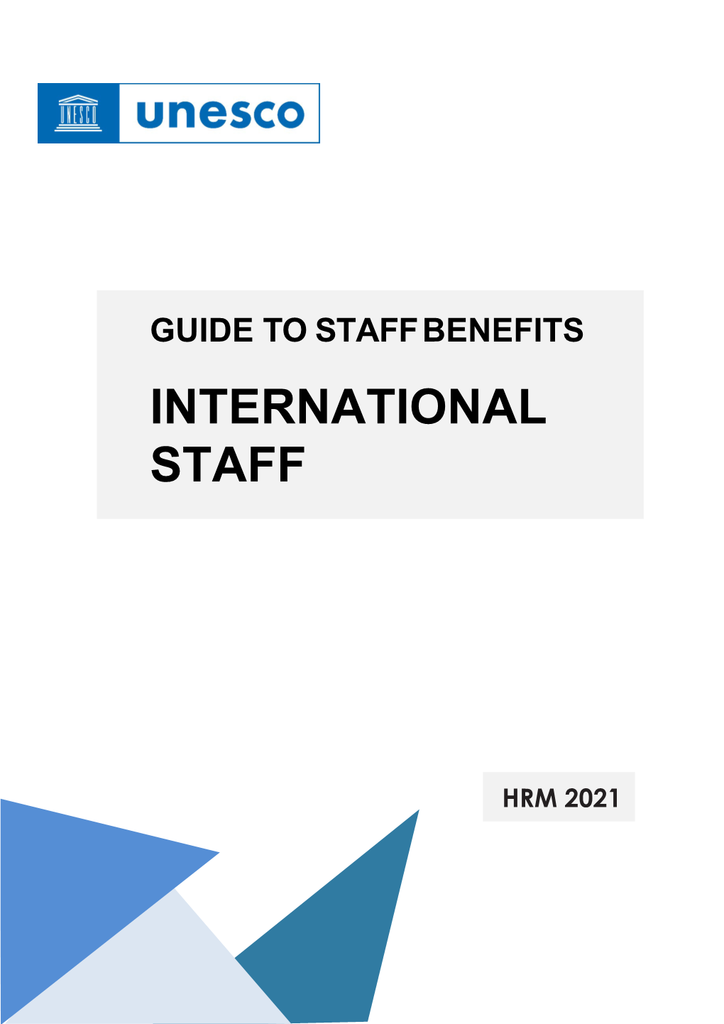 Guide to Staff Benefits