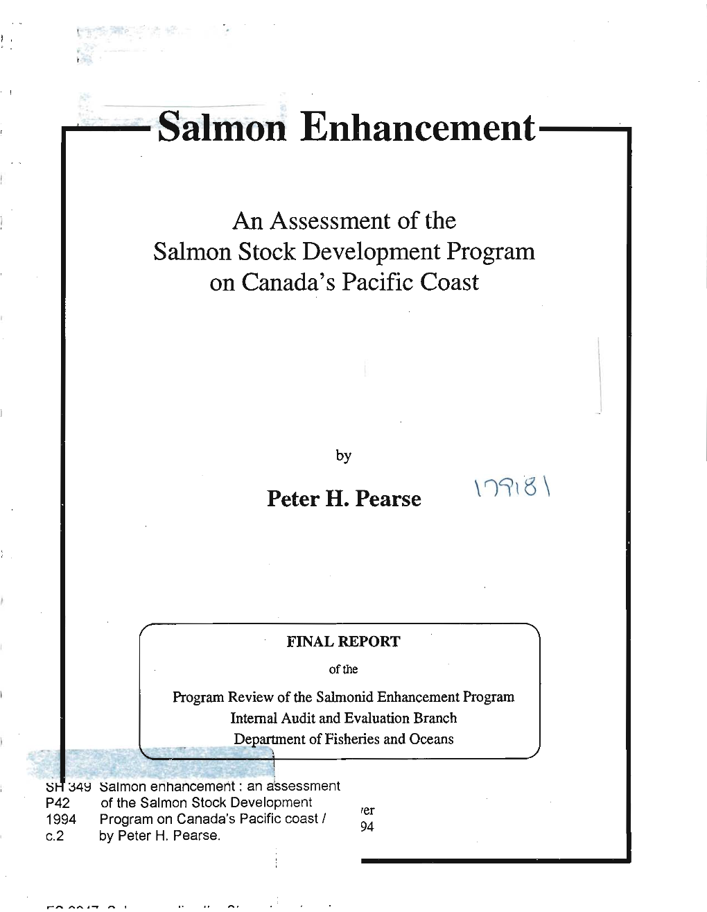 Salmon Enhancement