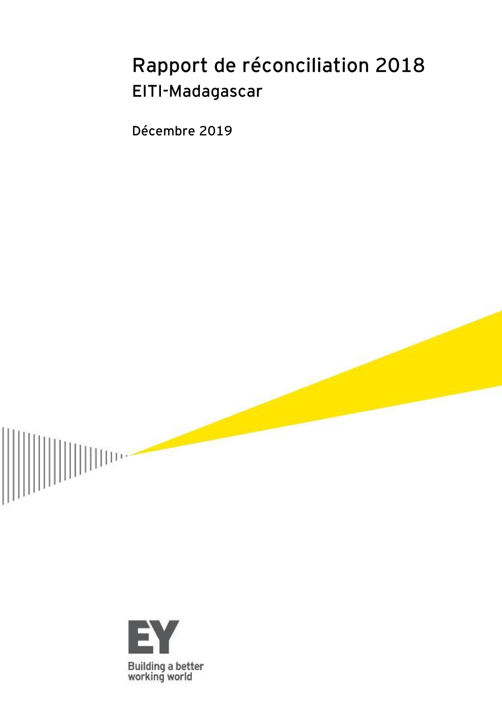 Rapport De Réconciliation 2018 – EITI-Madagascar