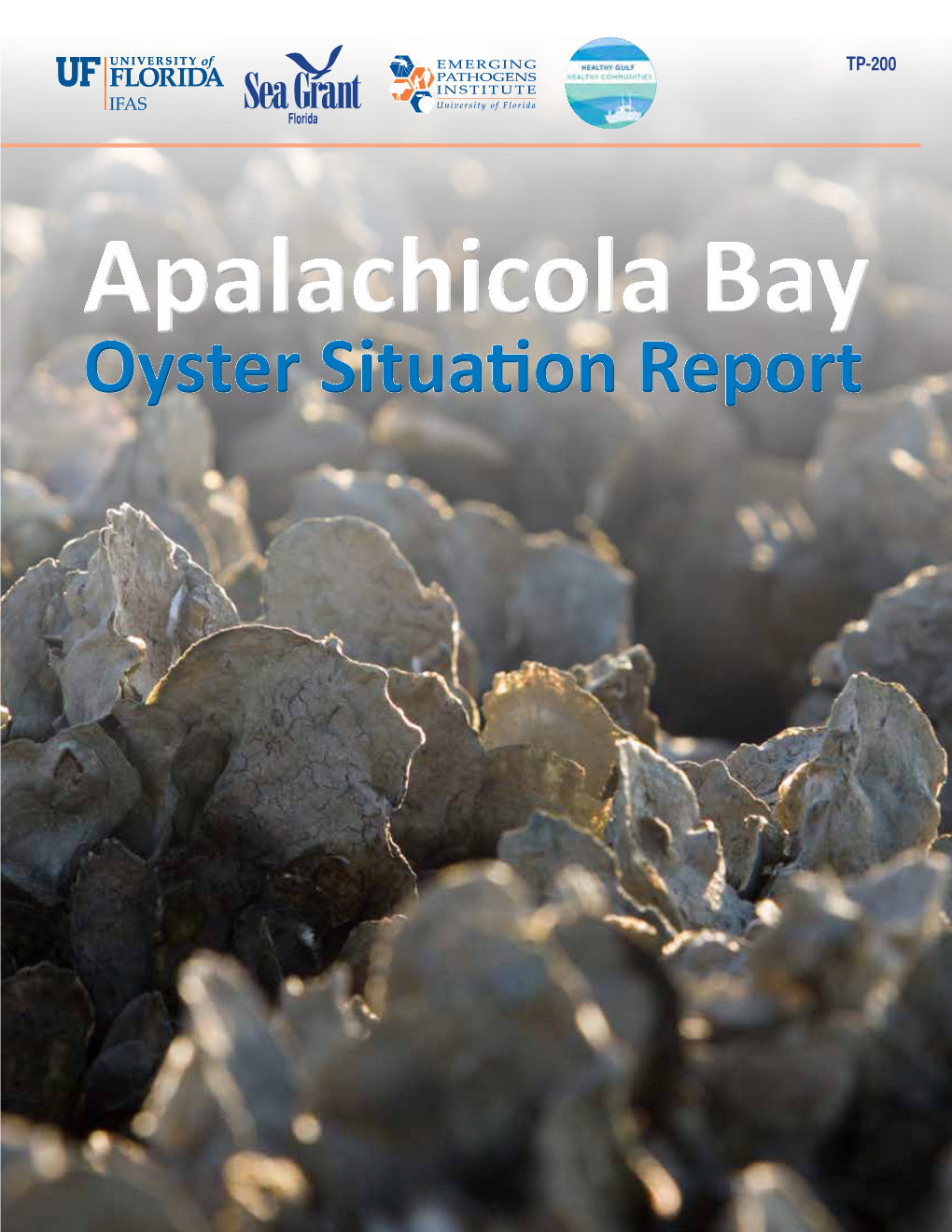 Apalachicola Bay Oyster Situation Report