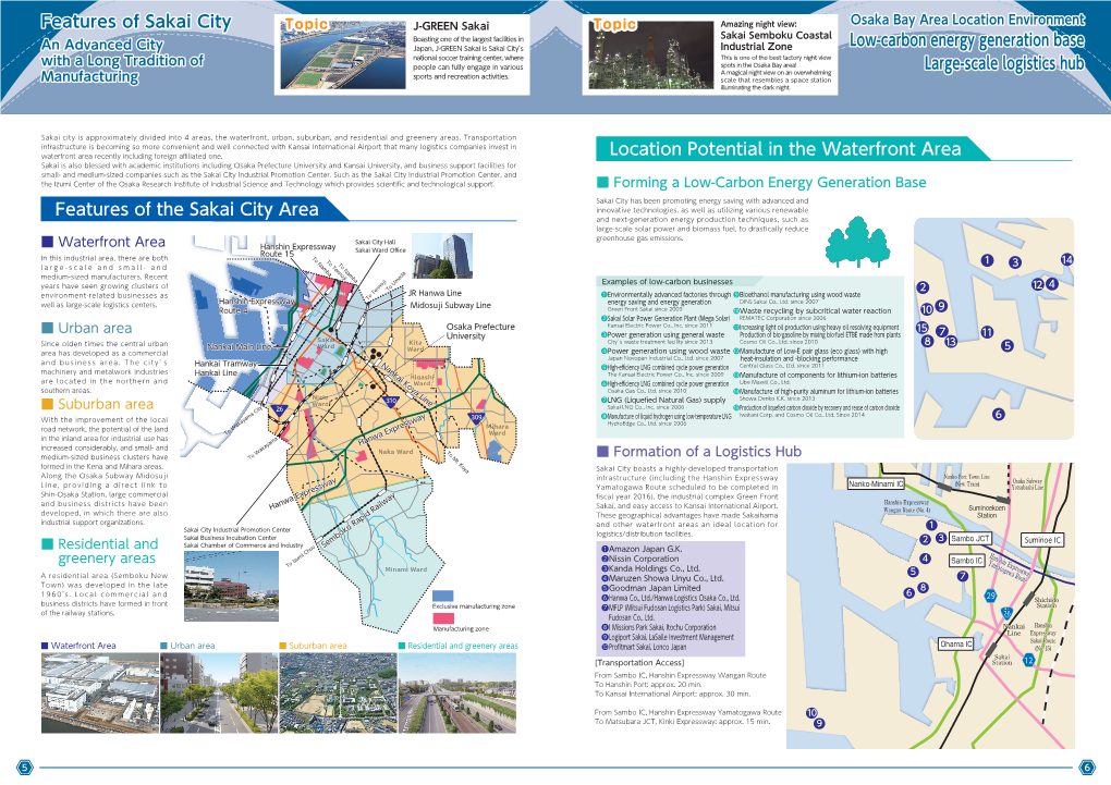 Features of Sakai City