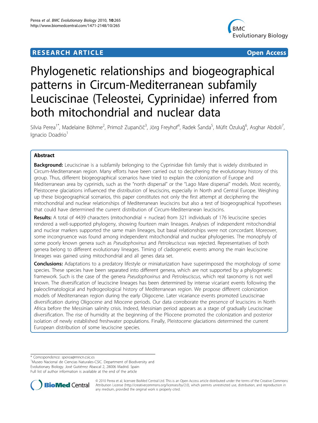 Phylogenetic Relationships and Biogeographical Patterns in Circum