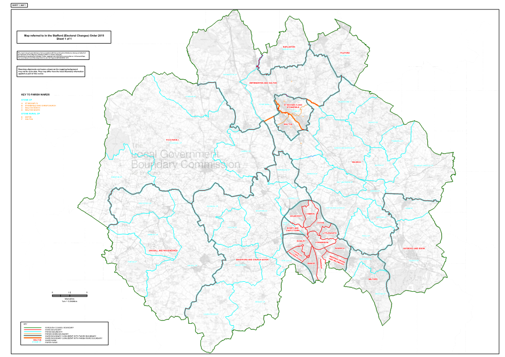 Electoral Changes) Order 2015 Sheet 1 of 1