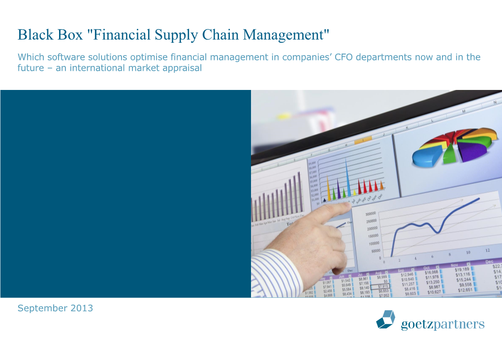 Black Box "Financial Supply Chain Management"