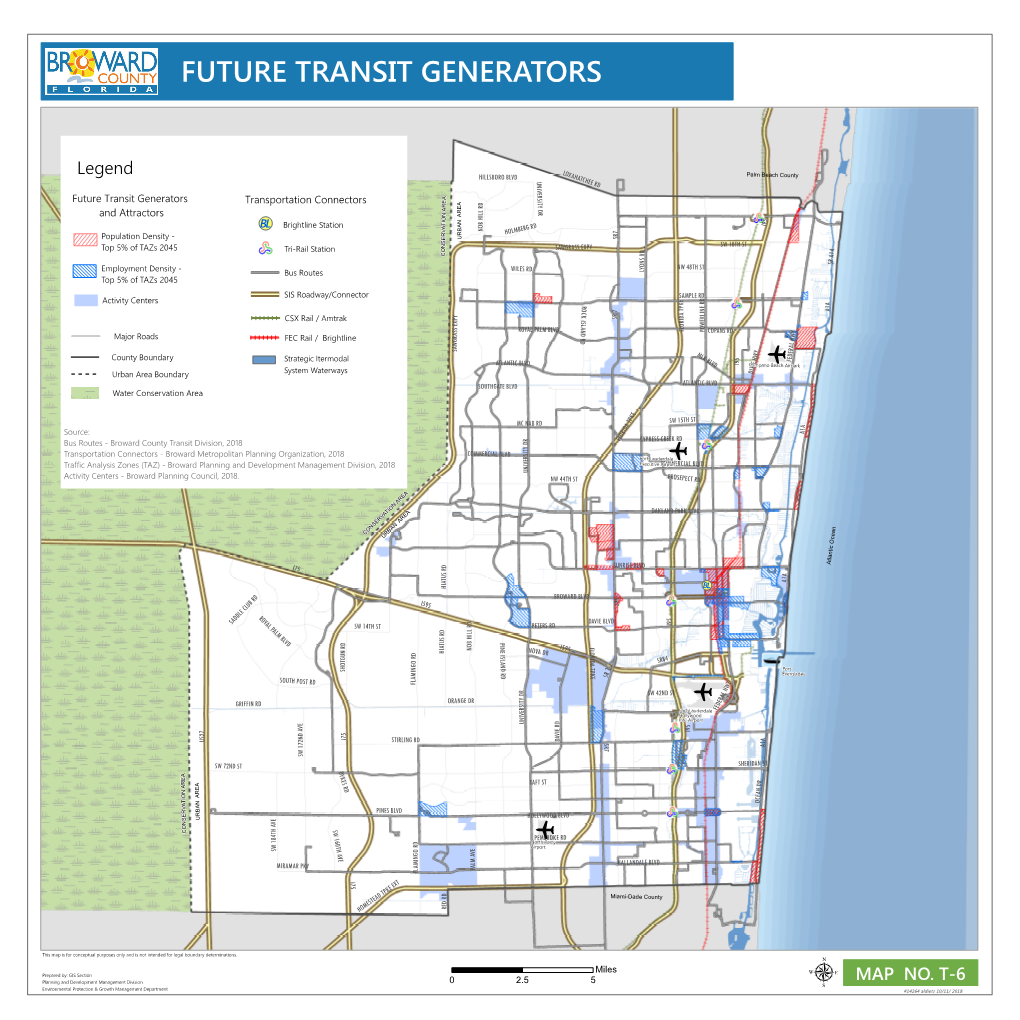 Broward County Future Transit Generators