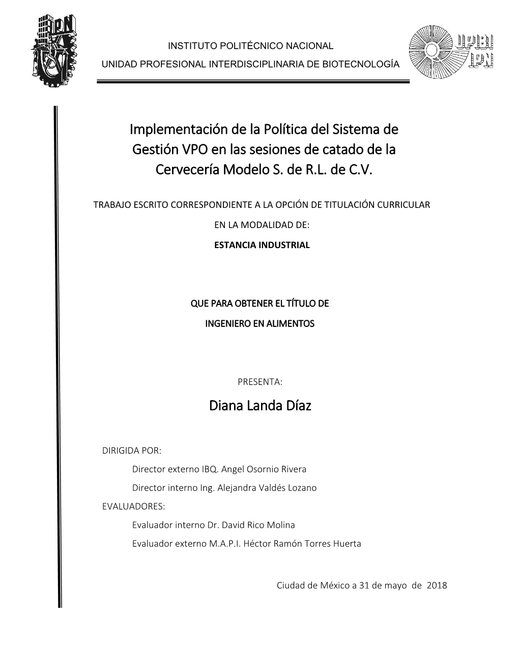 Implementación De La Política Del Sistema De Gestión VPO En Las Sesiones Del Catado