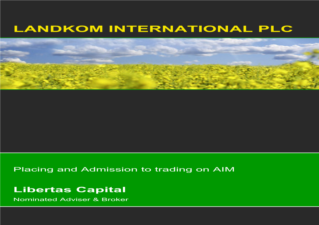 LANDKOM INTERNATIONAL PATHFINDER PROOF DRAFT 12-OCTOBER-2007 TOTAL SIZE: 512 X 383Mm DOCUMENT SIZE: 436 X 303 Mm 10Mm Spine, 3Mm Bleed