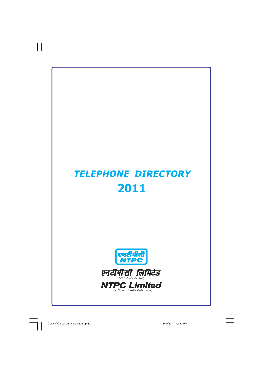 Telephone Directory 2011