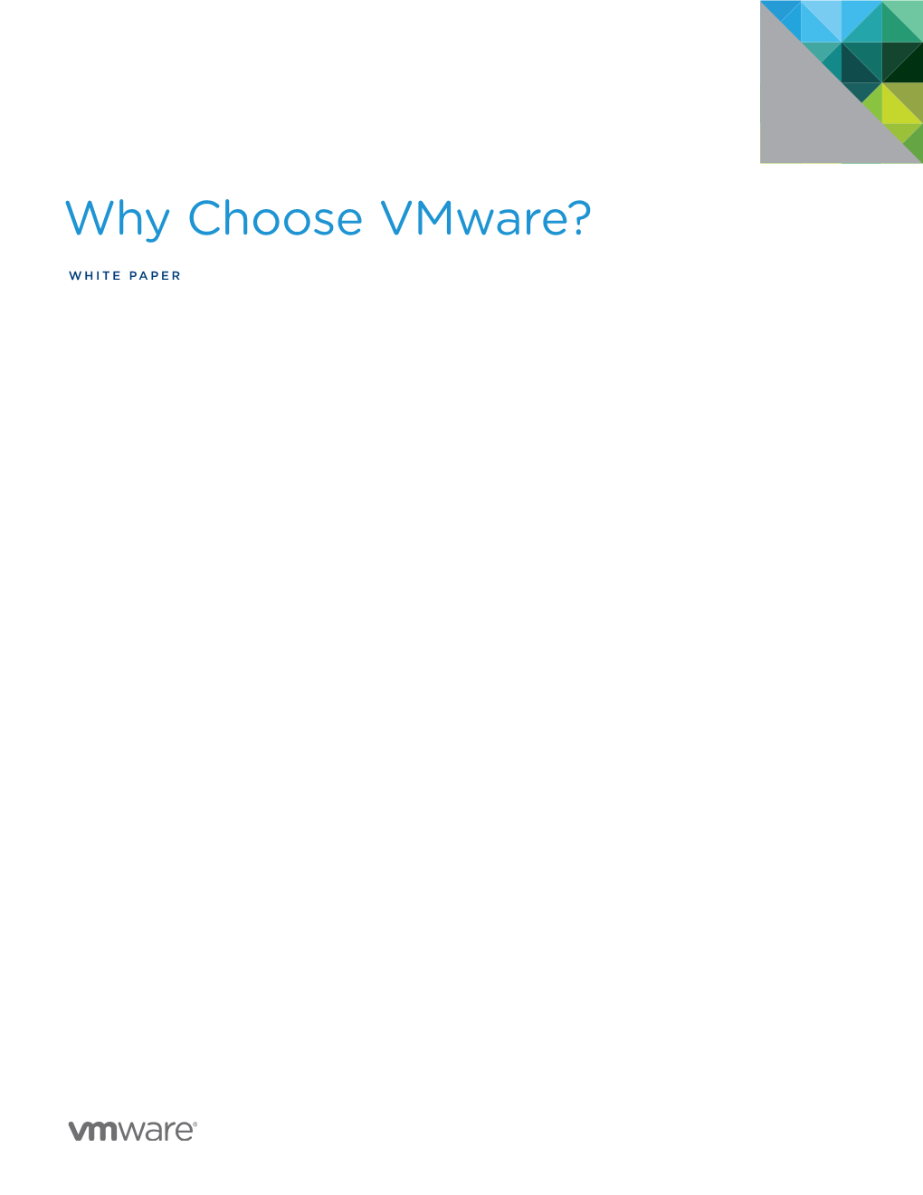 Why Choose Vmware – Best in Virtualization