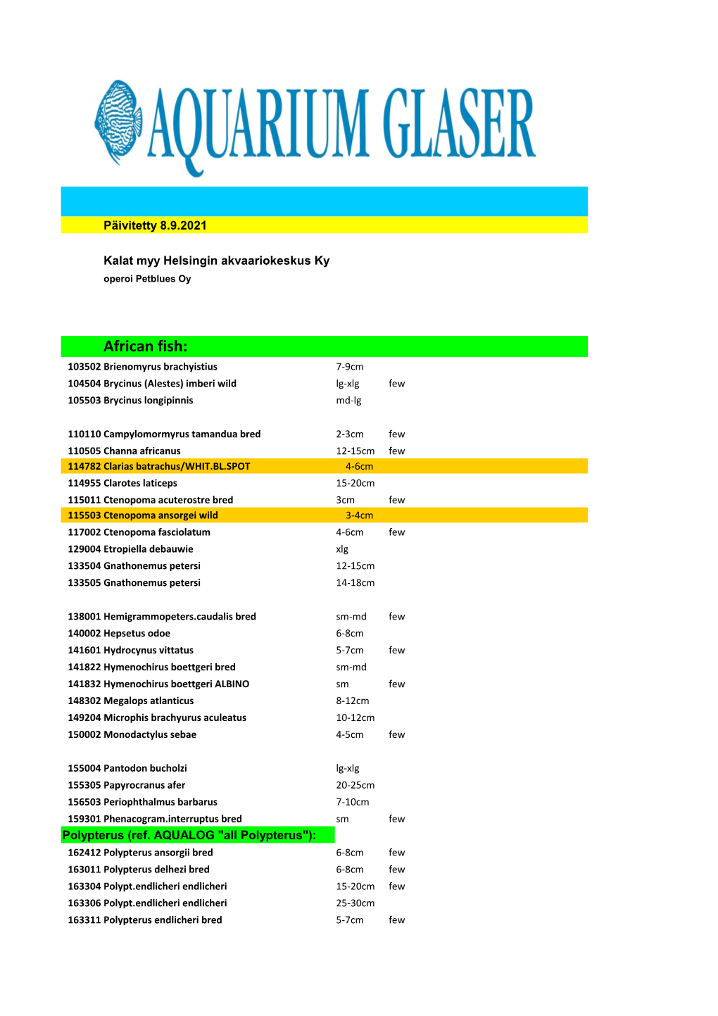 Tilauslista Glaser.Pdf