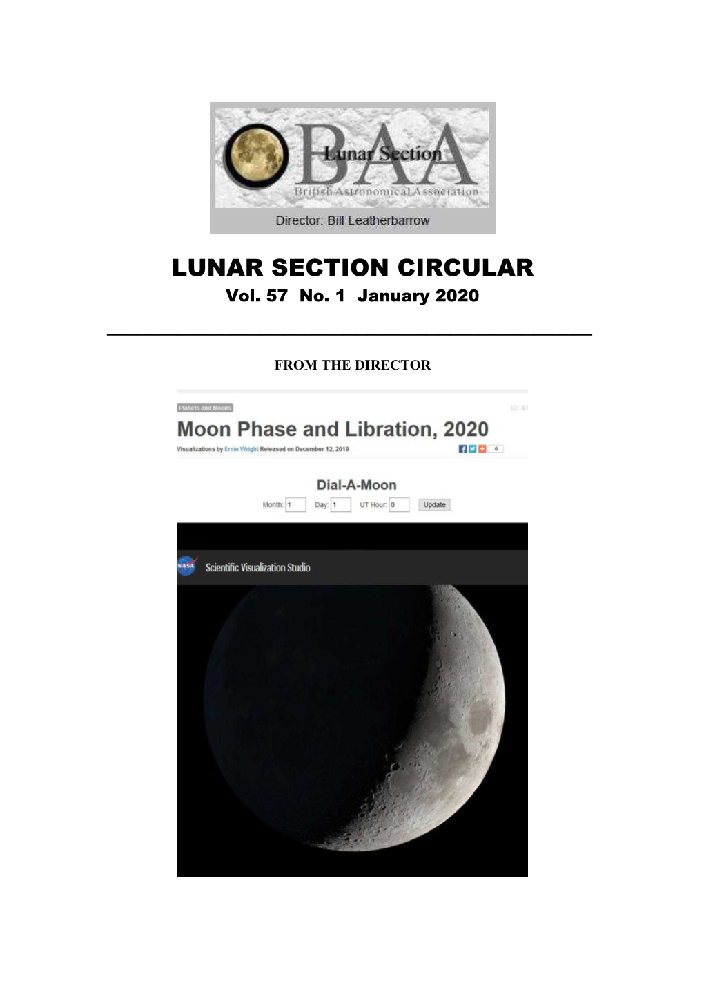 LUNAR SECTION CIRCULAR Vol