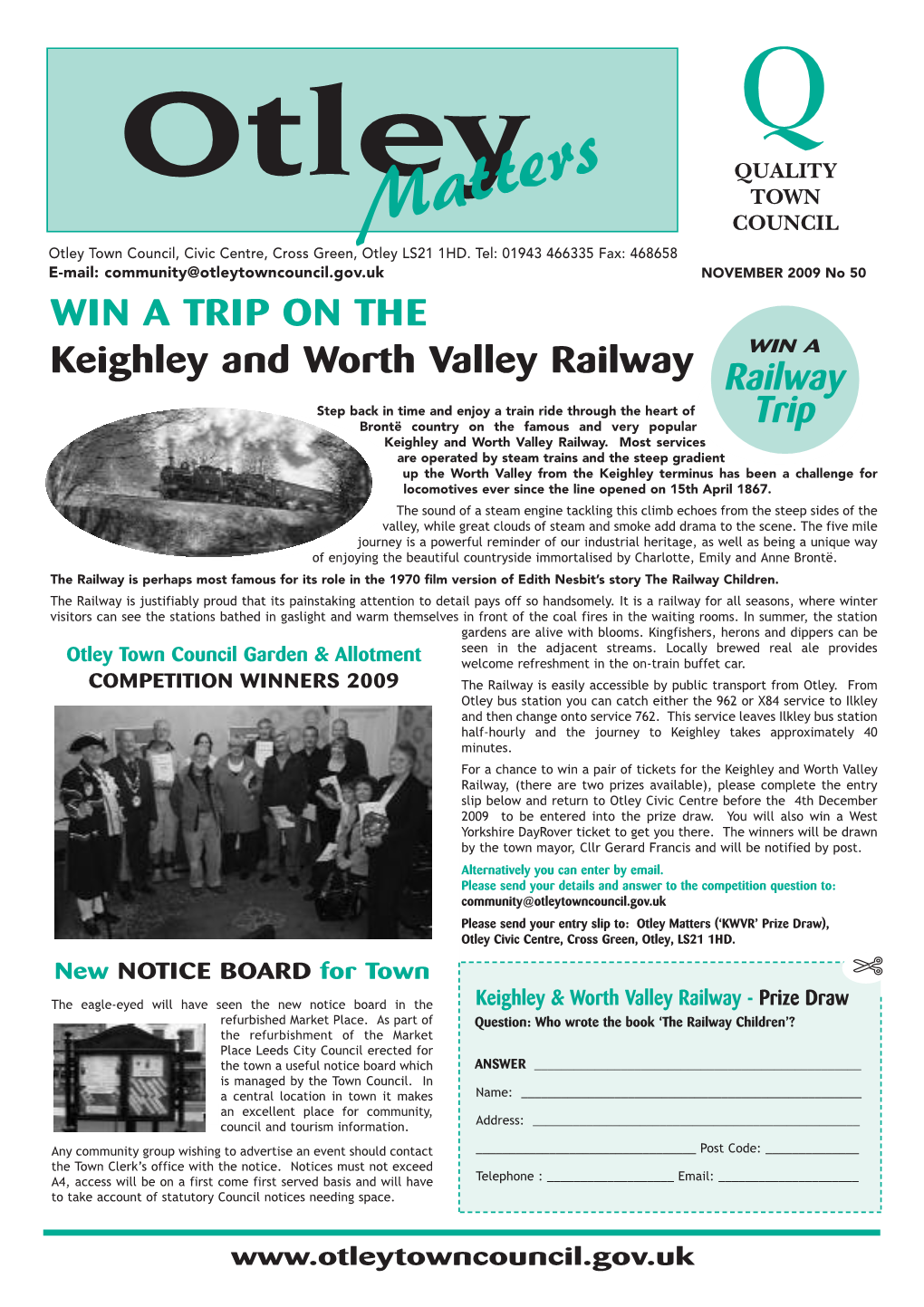 OTLEY MATTERS Oct 09