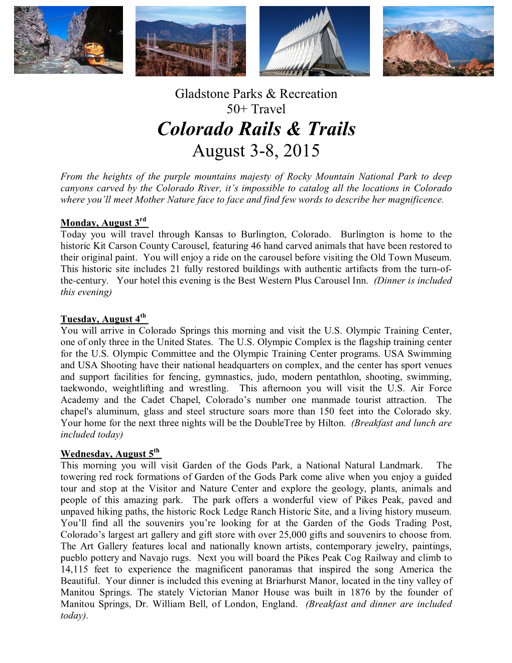 Colorado Rails & Trails