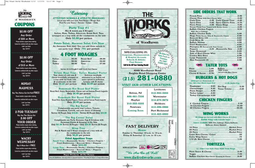 The Fresh Works Woodhaven 6/13 1/17/14 12:17 PM Page 1