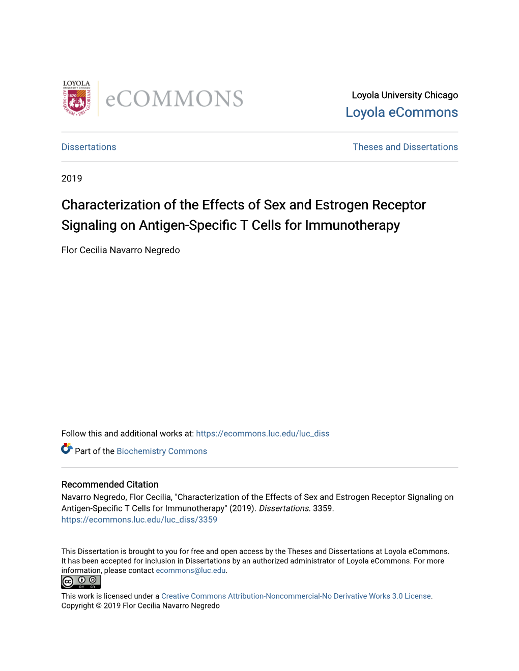 Characterization of the Effects of Sex and Estrogen Receptor Signaling on Antigen-Specific T Cells for Immunotherapy