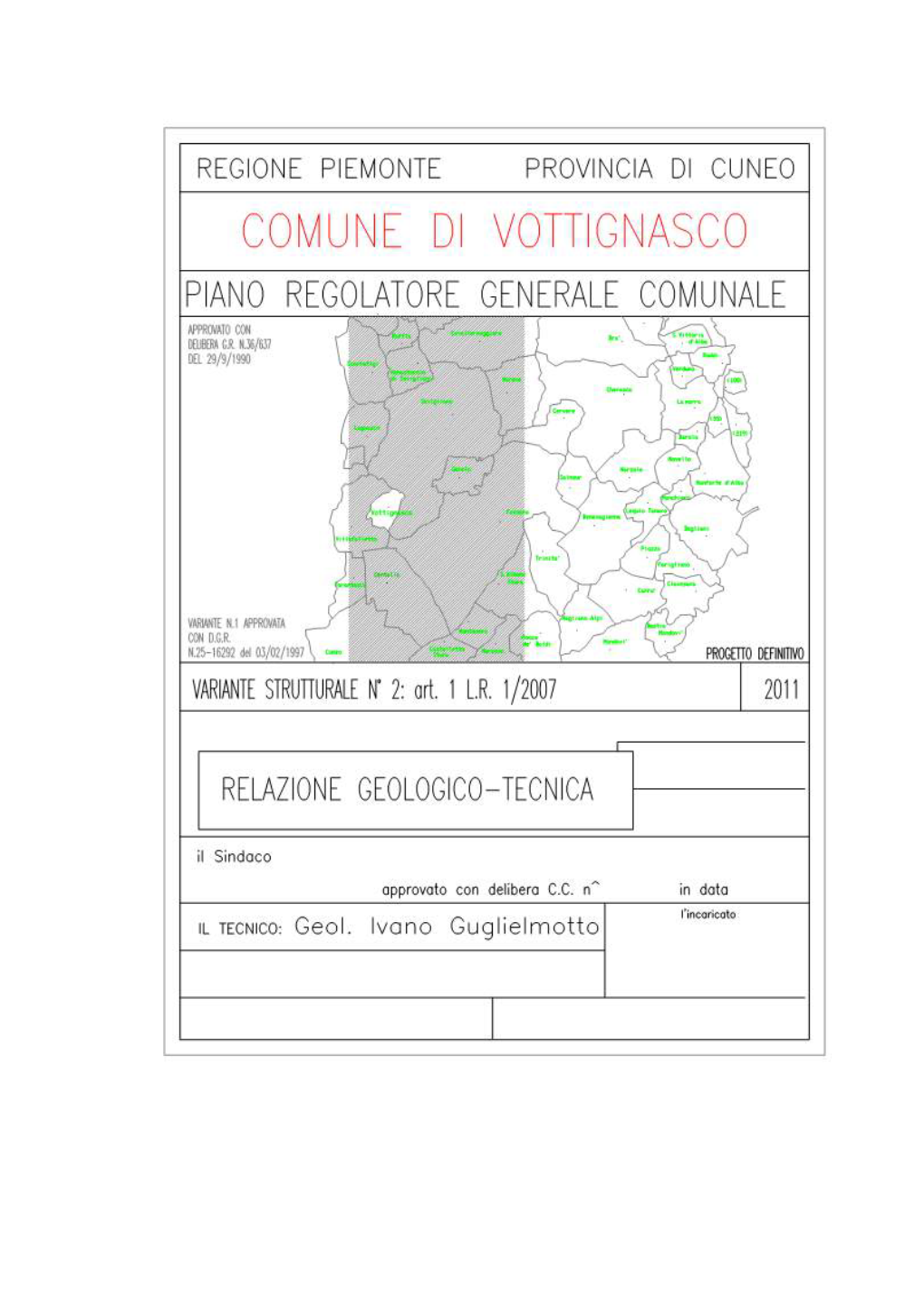 Relazione Geologico-Tecnica