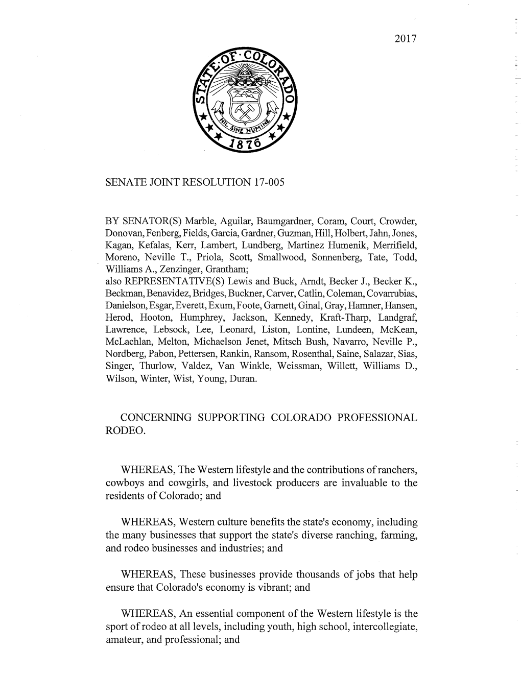 2017 Senate Joint Resolution 17