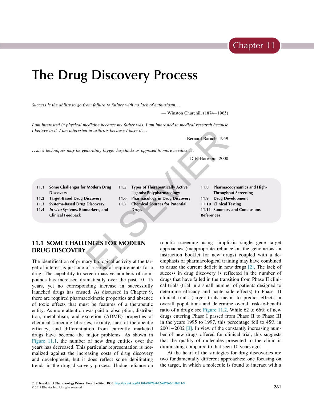 Chapter 11. the Drug Discovery Process