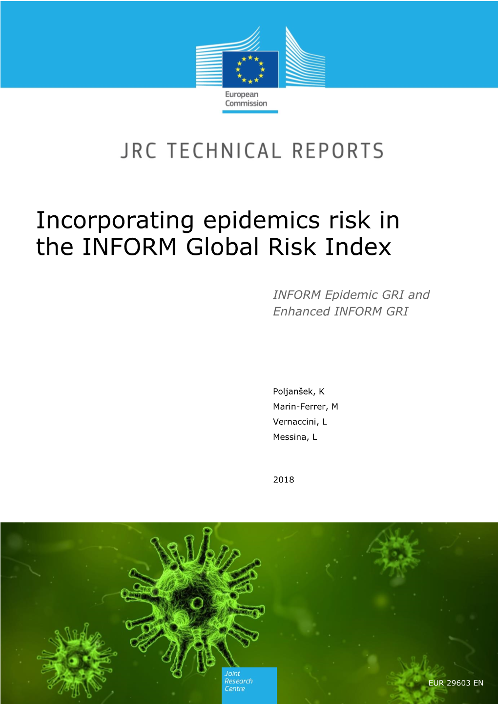 Incorporating Epidemics Risk in the INFORM Global Risk Index